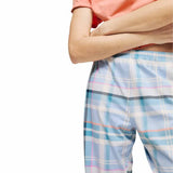 M&S Womens Pure Cotton Printed Pyjama Set, Small, Peach