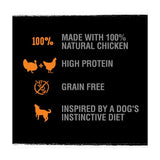 Crave Adult Dog Dry Food with Turkey  Chicken