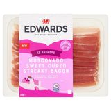 Edwards Dry Cured Muscovado Streaky Bacon