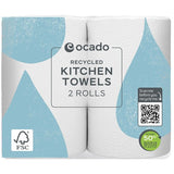 Ocado Kitchen Towels 100 Recycled Paper