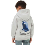 M&S Digital Jelly Hoodie, 4-5 Years, Light Grey