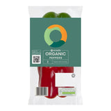 Ocado Organic British Peppers Colours may vary
