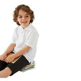 M&S Boys, Stain Resist School Polo Shirts, 10-11 Years, White