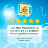 Organix Melty Organic Carrot Baby Puffs 6 months