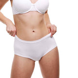 MS Womens Body Flexifit High Rise Shorts 12 White