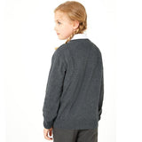MS Unisex Pure Cotton Jumper 9-10 Years Grey