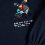 MS Prep Play Badged Top 5-6 Years Navy