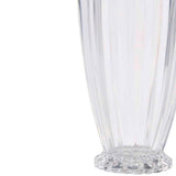 M&S Scallop Tapered Glass Vase, Clear