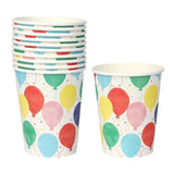 Table Fun Balloon Paper Party Cups