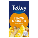 Tetley Herbal Zingy Lemon  Ginger Tea Bags