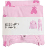 MS Heart Stem Rib PJ 3-4 Years Pink Mix
