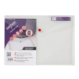 Snopake A4 Polyfile Folder 1 Pack Landscape Clear
