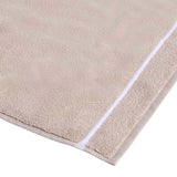 M&S X Kelly Hoppen, Baretta Stitch Towel, Bath Sheet, Taupe