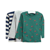 MS Cotton Tractor Long Sleeve Tops 3 Pack 6-9 Months