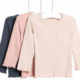 MS Brushed Waffle Tops 3 Pack 3-6 Months