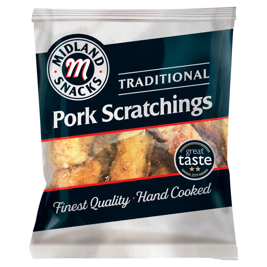 Midland Snacks Traditional Pork Scratchings