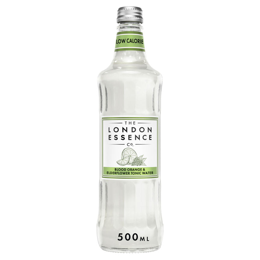 The London Essence Co. Blood Orange & Elderflower Tonic Water Bottle