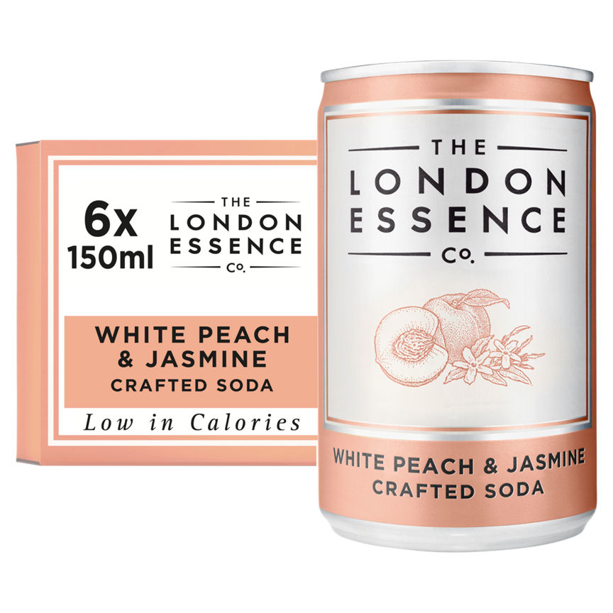 The London Essence Co. White Peach & Jasmine Crafted Soda