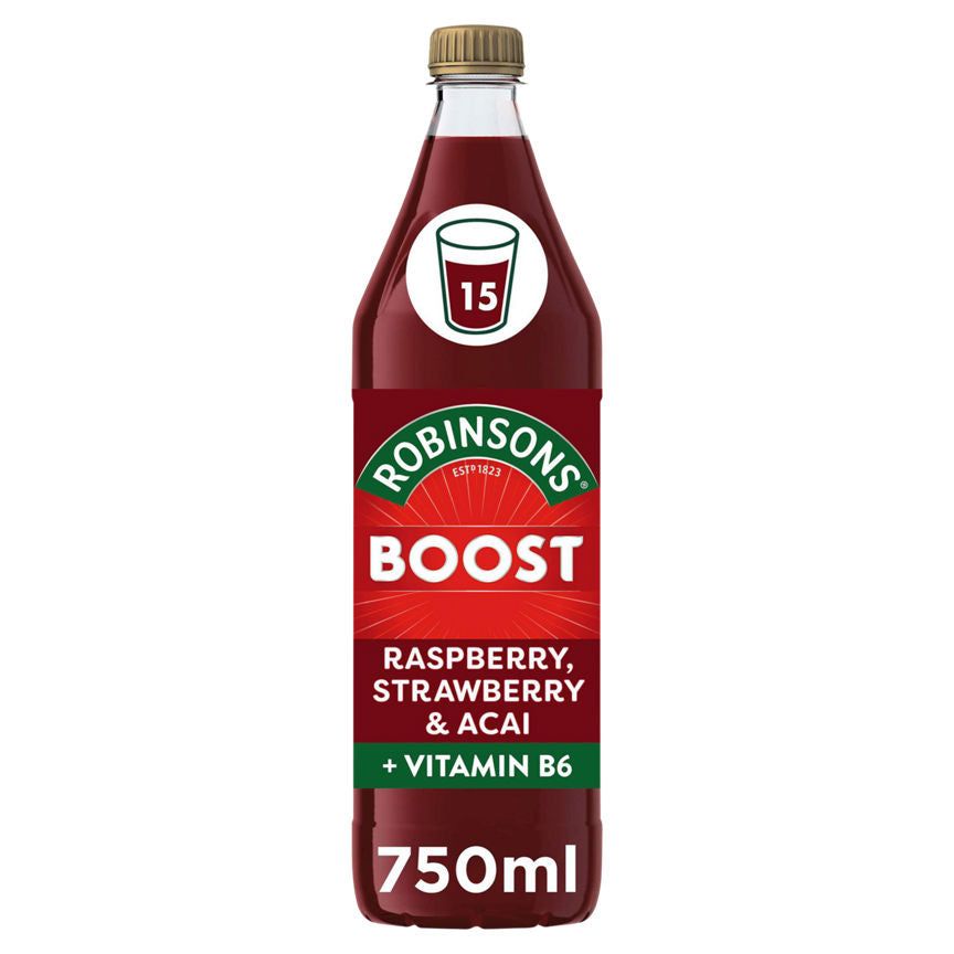 Robinsons Boost Raspberry, Strawberry & Acai GOODS ASDA   