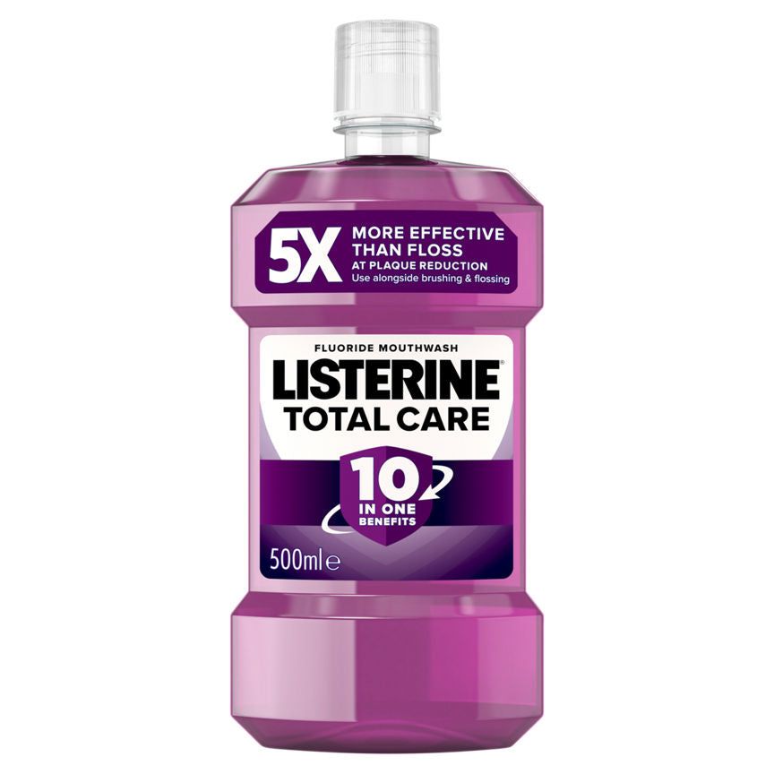 Listerine Total Care Clean Mint Antibacterial Mouthwash