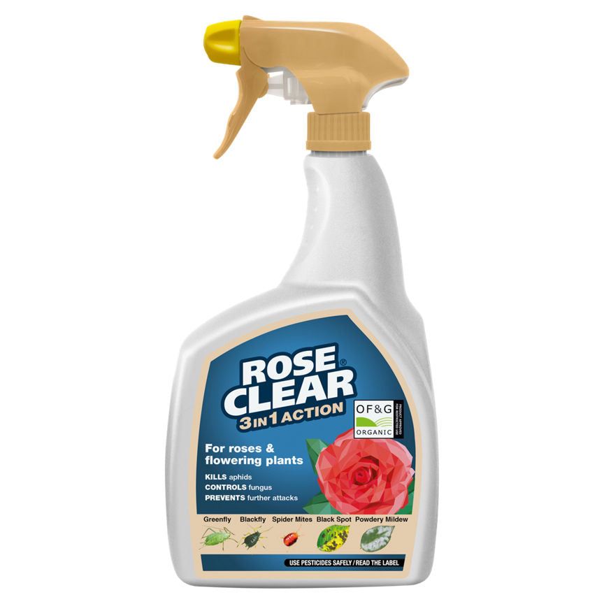 Rose Clear 3 in 1 Action 800ml