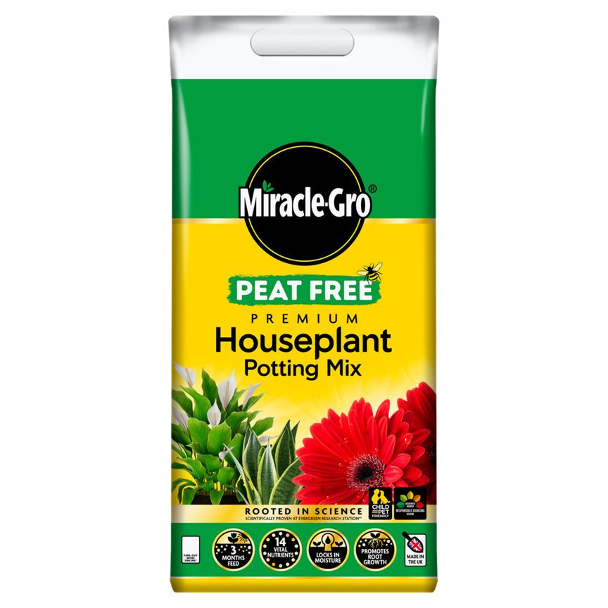 Miracle-Gro Premium Houseplant Potting Mix 10L