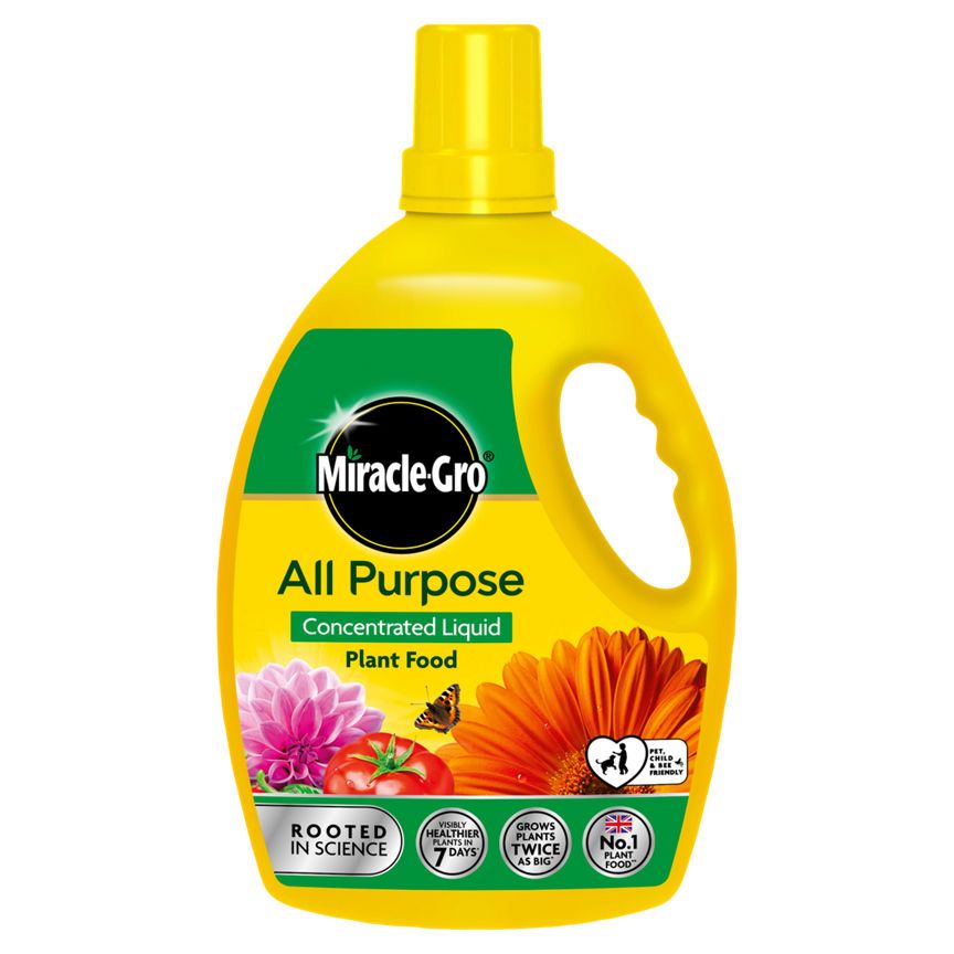 Miracle-Gro All Purpose Concentrated Liquid Plant Food 2.5 Litres