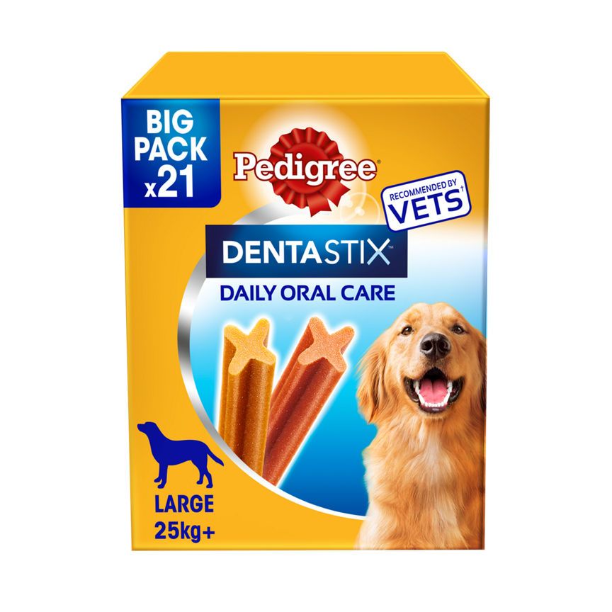 Pedigree Dentastix Daily Adult Large Dog Dental Treats 21 Sticks