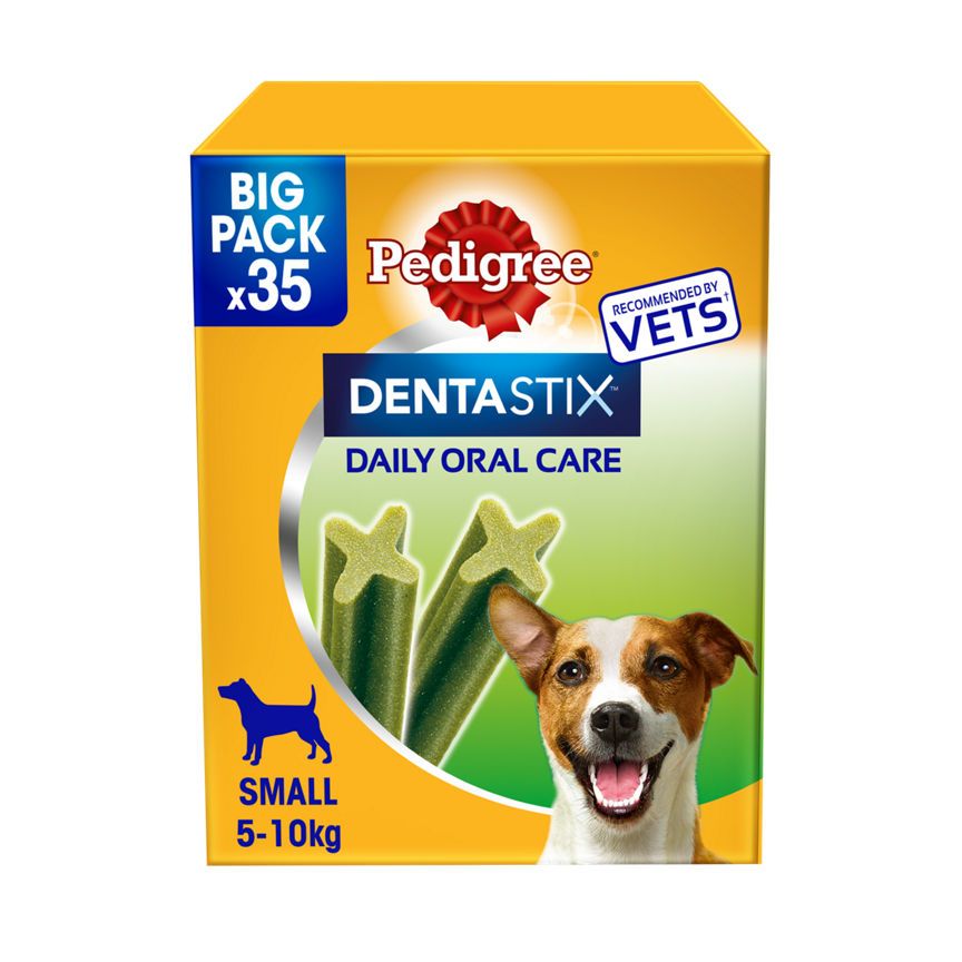 Pedigree Dentastix Fresh Daily Small Dog Dental Treats 35 Sticks GOODS ASDA   