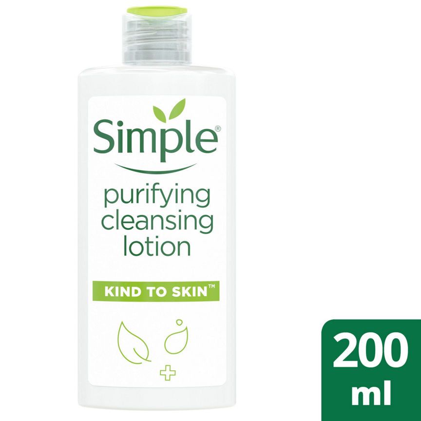 Simple Kind To Skin Purifying Cleansing Lotion