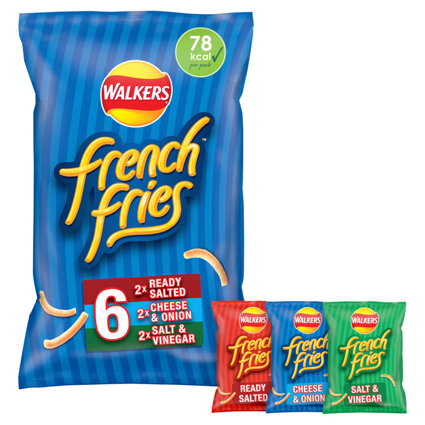 Walkers French Fries Variety Multipack Crisps