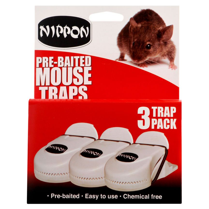 Nippon Pre-Baited Mouse Traps