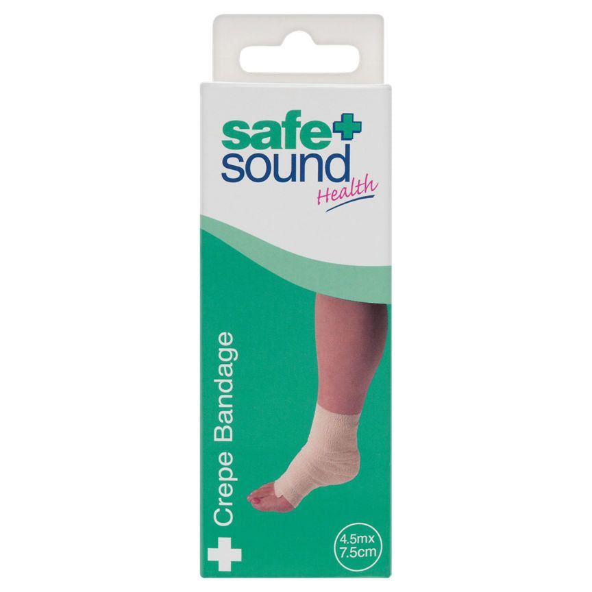 Safe + Sound Crepe bandage-4m GOODS ASDA   