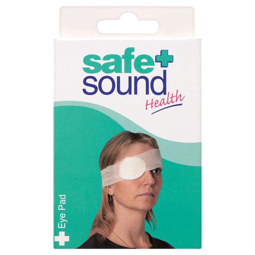 Safe + Sound Sterile eye pad with loop GOODS ASDA   