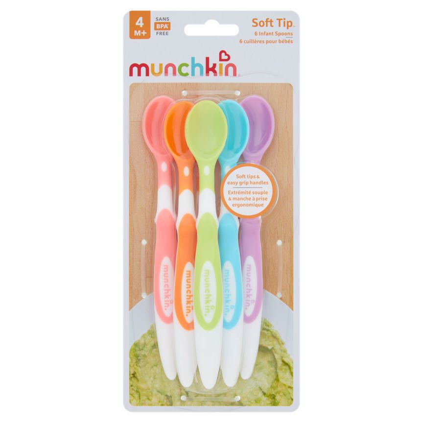 Munchkin Soft Tip Infant Spoons 3m+