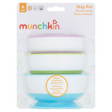 Munchkin 3 Stay Put Suction Bowls GOODS ASDA   