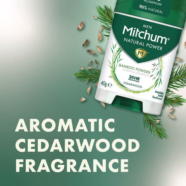 Mitchum Male Natural Stick Cedarwood   40g GOODS M&S   