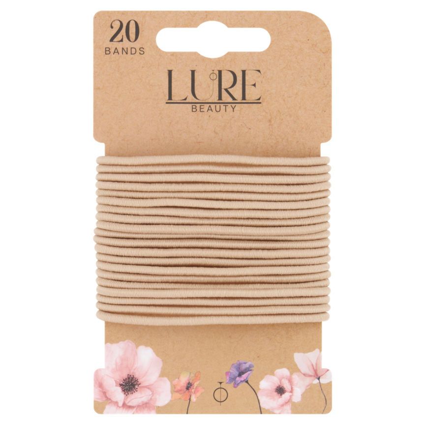 Lure Beauty 20 Thin Snagfree Bands Blonde