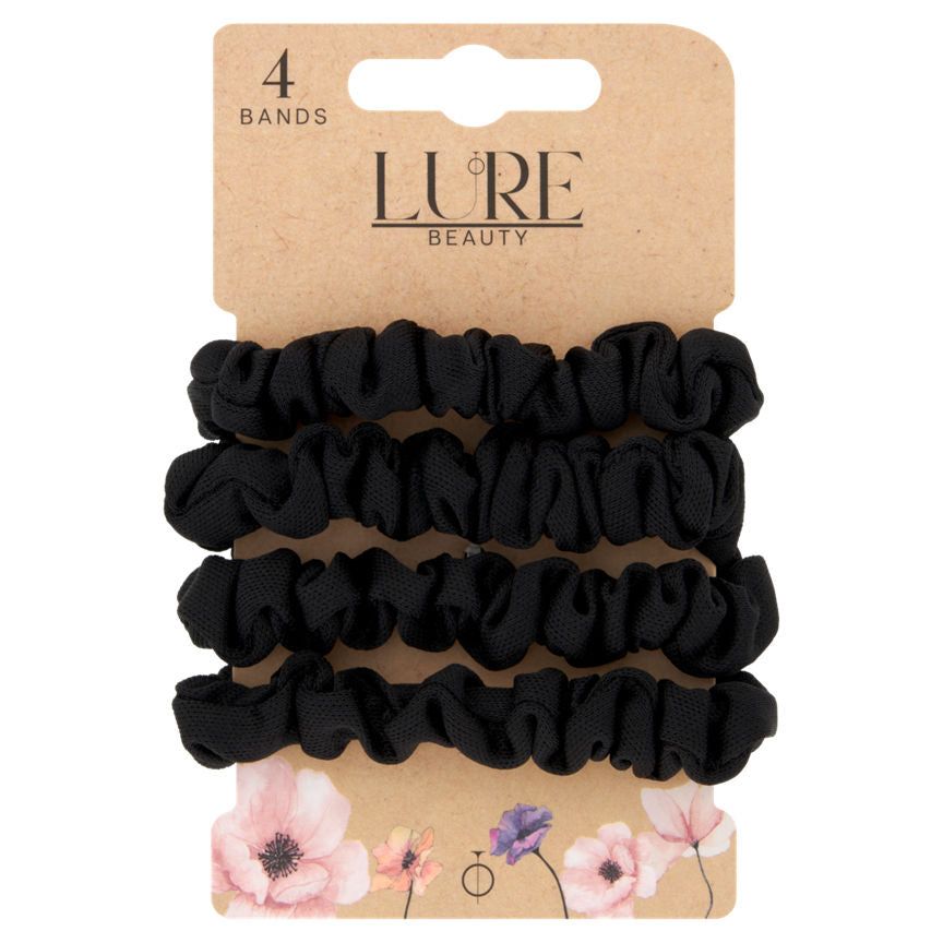 Lure Beauty 4 Bands Mini Scrunchies