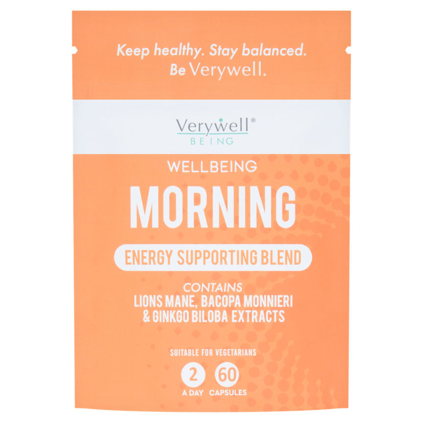 Verywell Being Wellbeing Morning 60 Capsules