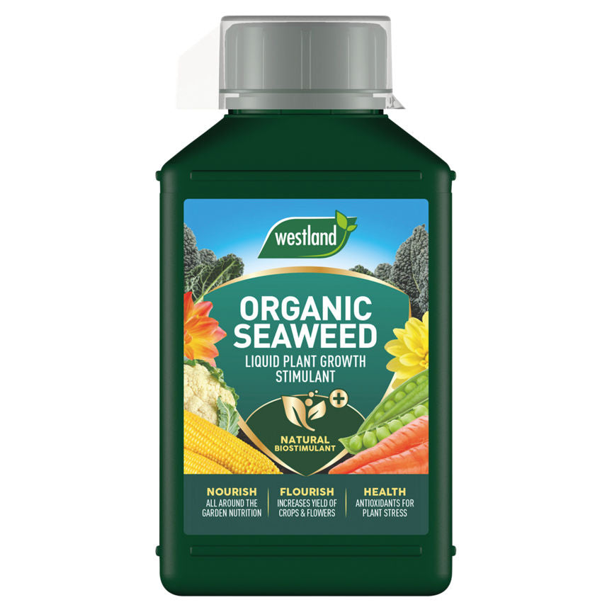 Westland Garden Health Organic Seaweed Liquid Plant Growth Stimulant 1 Litre GOODS ASDA   