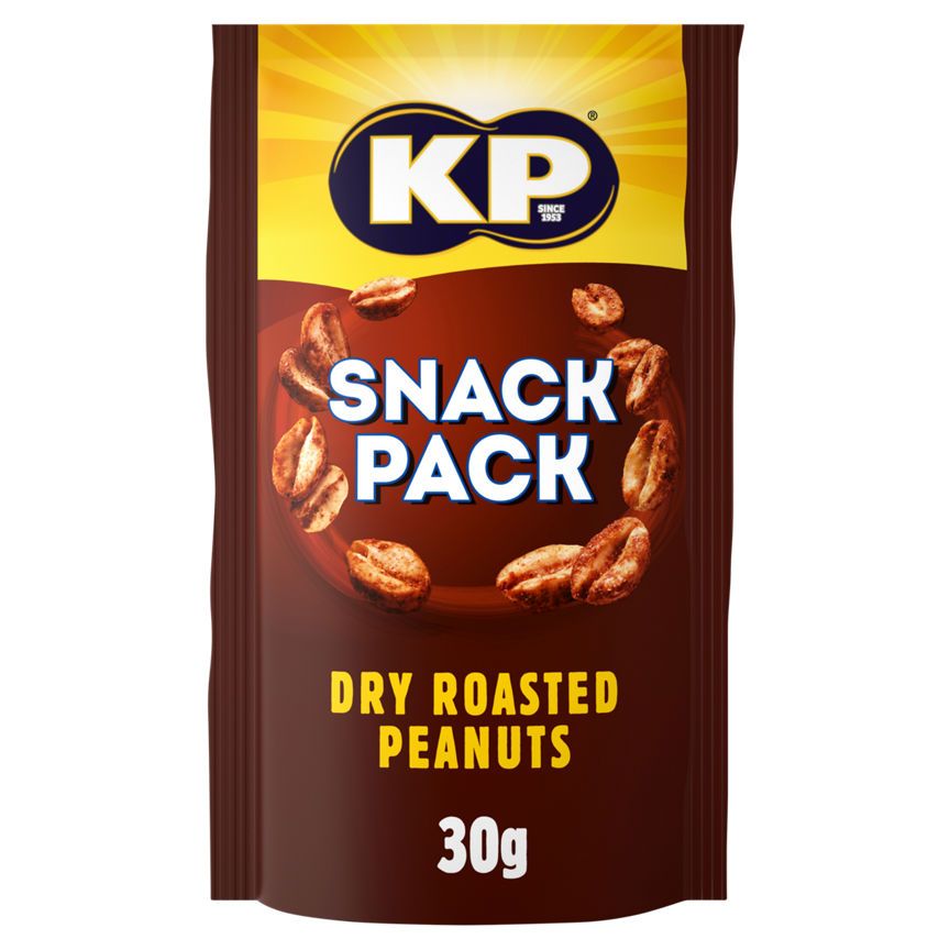 KP Snack Pack Dry Roasted Peanuts 30g