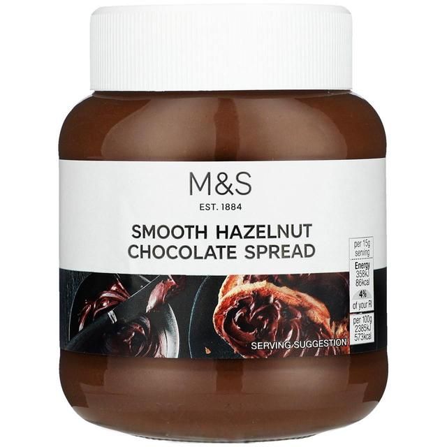 M&S Smooth Hazelnut Chocolate Spread   400g