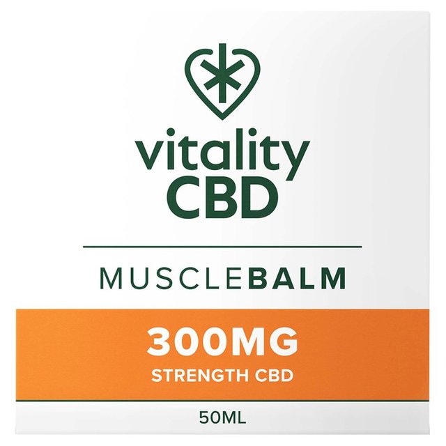 Vitality CBD Natural Muscle Balm 300MG   50ml GOODS M&S   