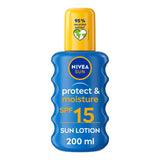 Nivea SUN Protect & Moisture Sunscreen Spray SPF 15 GOODS ASDA   