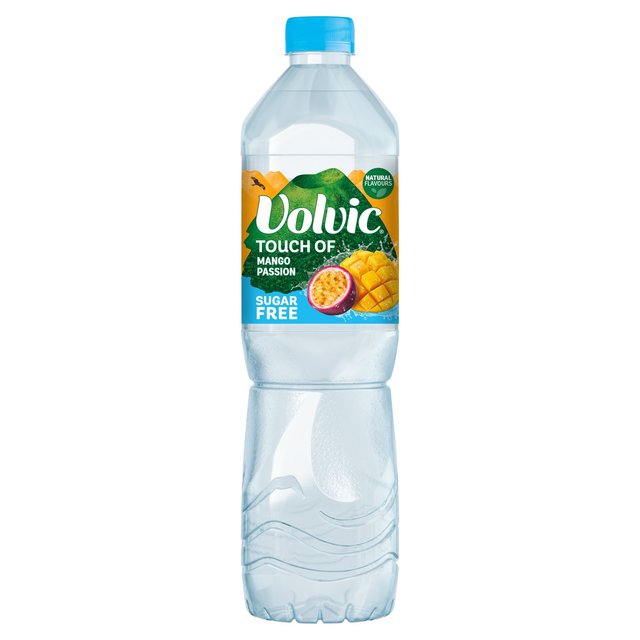 Volvic Touch of Fruit Sugar Free Mango Passion   1.5L GOODS M&S   