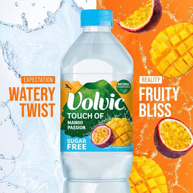 Volvic Touch of Fruit Sugar Free Mango Passion   1.5L