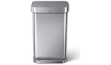 simplehuman 45 Litre Rectangular Pedal Bin - Grey GOODS Argos