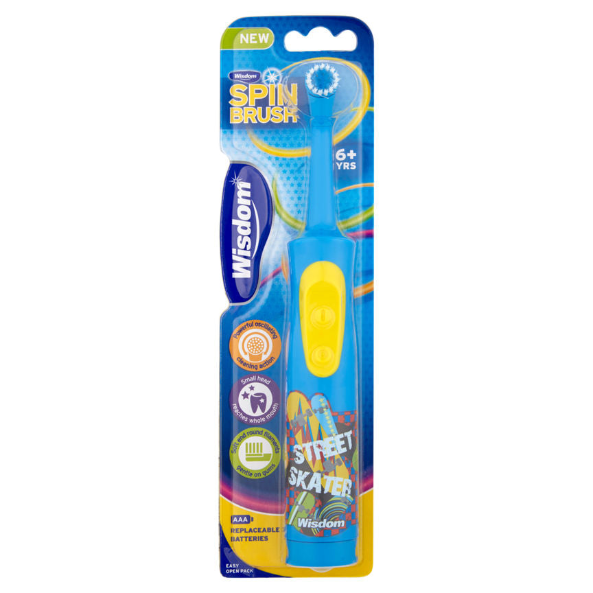 Wisdom Spin Brush Junior 6+ Years