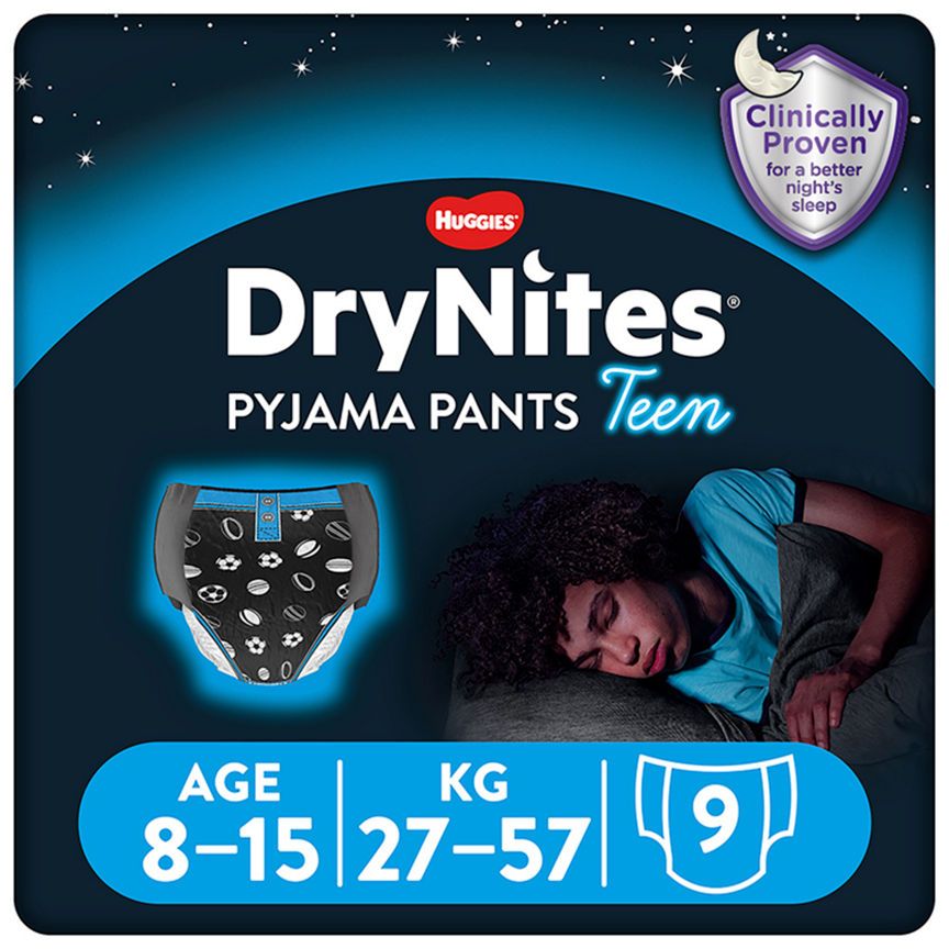 Huggies DryNites Pyjama Pants Boy 8-15 Years